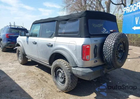 2022 Ford Bronco Black Diamond from USA, damaged, VIN 1FMDE5BH3NLA79314